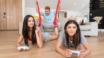 HotGirlsGame 2023 06 11 Eliza Ibarra Fucking Gamer Roomies BF