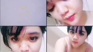 ABG Gemoy 18Yo Live Show Buka-bukaan Menggoda Pascol