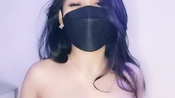 Aoraa Makin Cantik Susu Gede Mainin Dildo