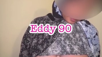 Handjob Binor Ukhti Kocokin Punya Om Eddy90 Tits Fuck Sayang