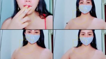 Mbak Azza Tobrut Live Telanjang Dada Remas Desah Beb