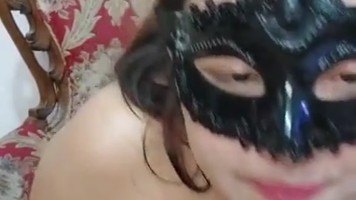 Tante Bianca Putri Colmek Jerit Manjah di Ruang Tamu