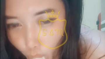 Mbak Selena ange Dildo Nusuk Memek Sepong Juga